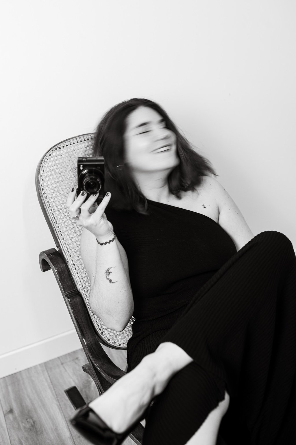 la photographe de mariage photographiée