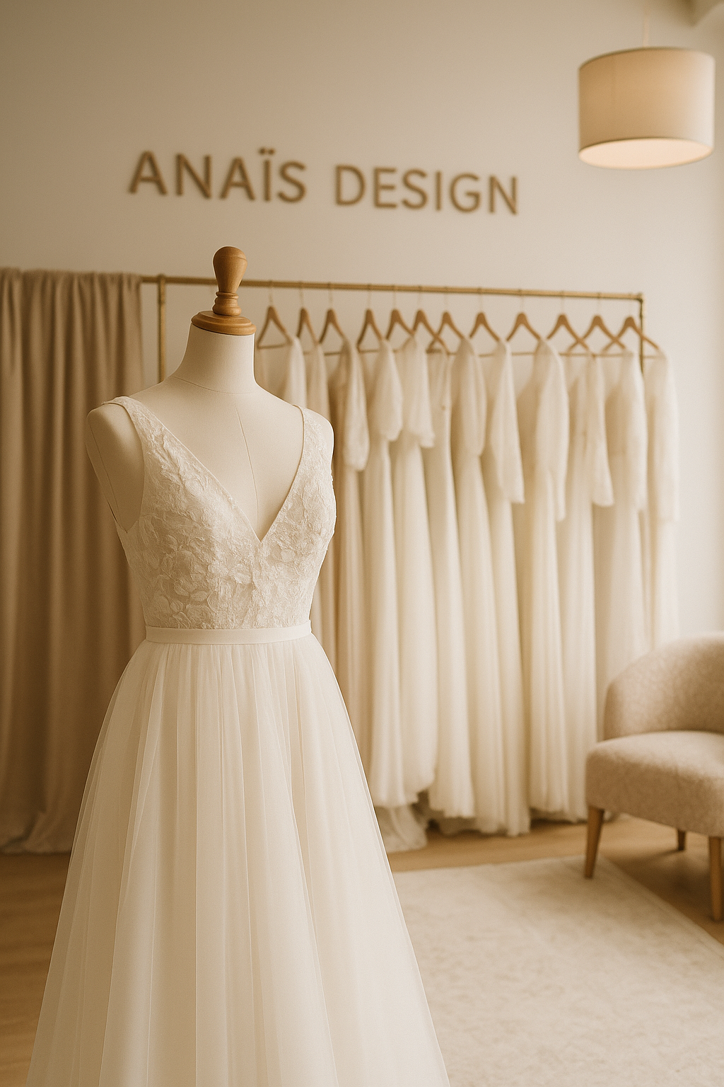 mannequin robe de mariée
