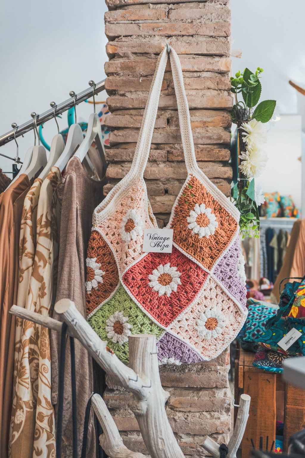 Bolso estilo boho Ibiza Ghaliaria Moda tienda en Dénia