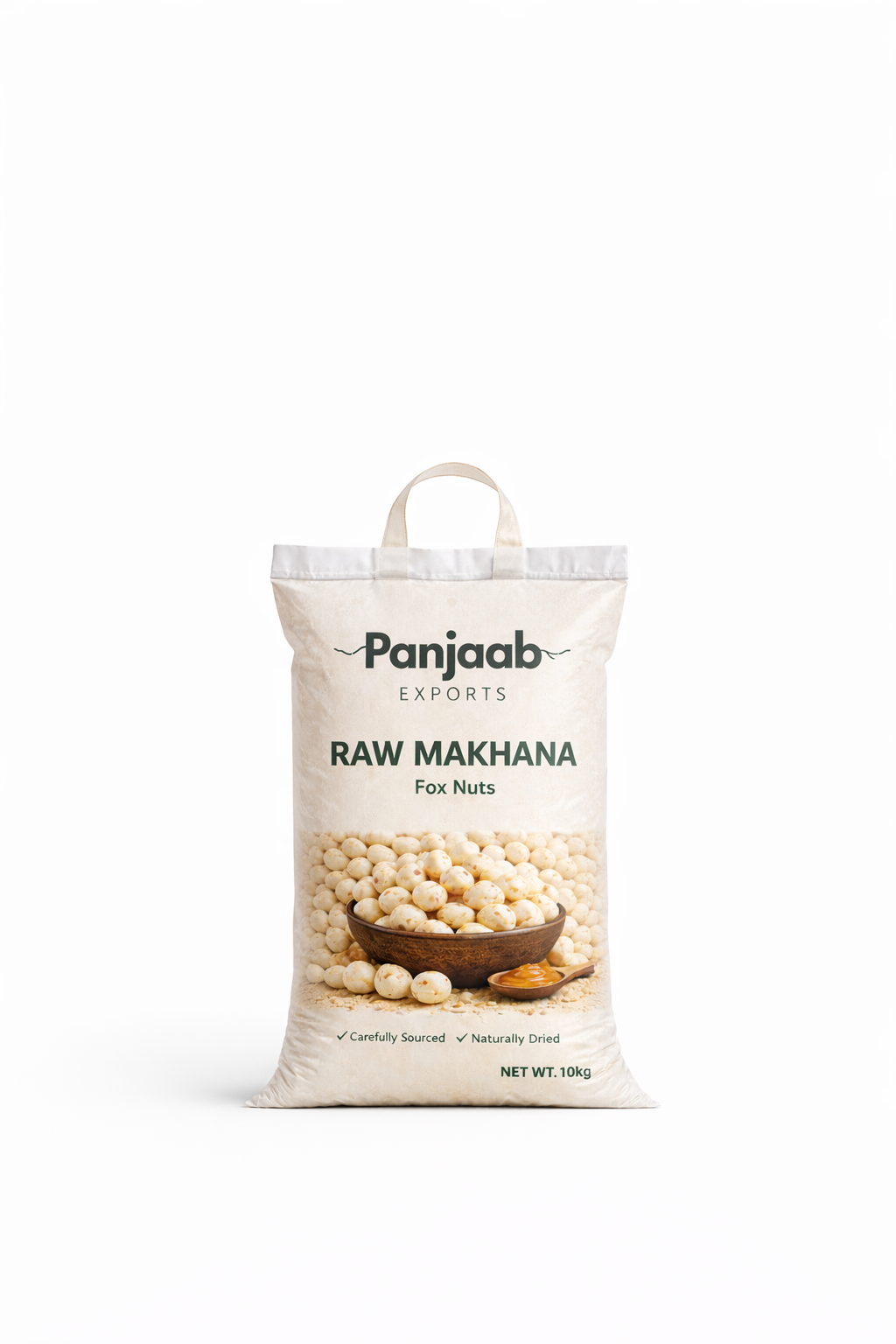 Raw makhana 10kg bag