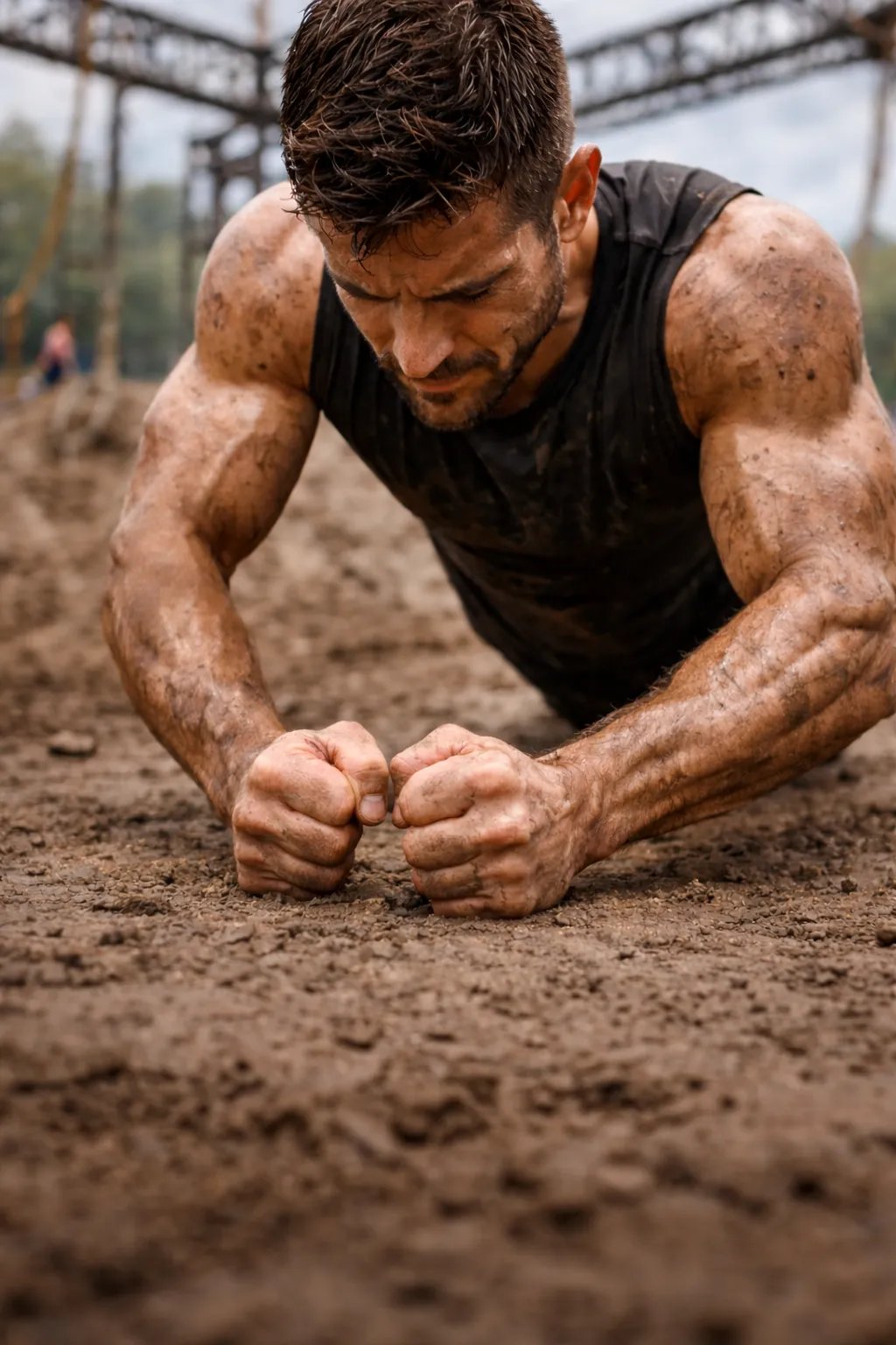 hombre entrenando antebrazos