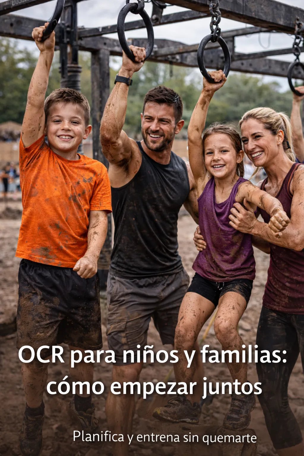 familia haciendo una carrera ocr