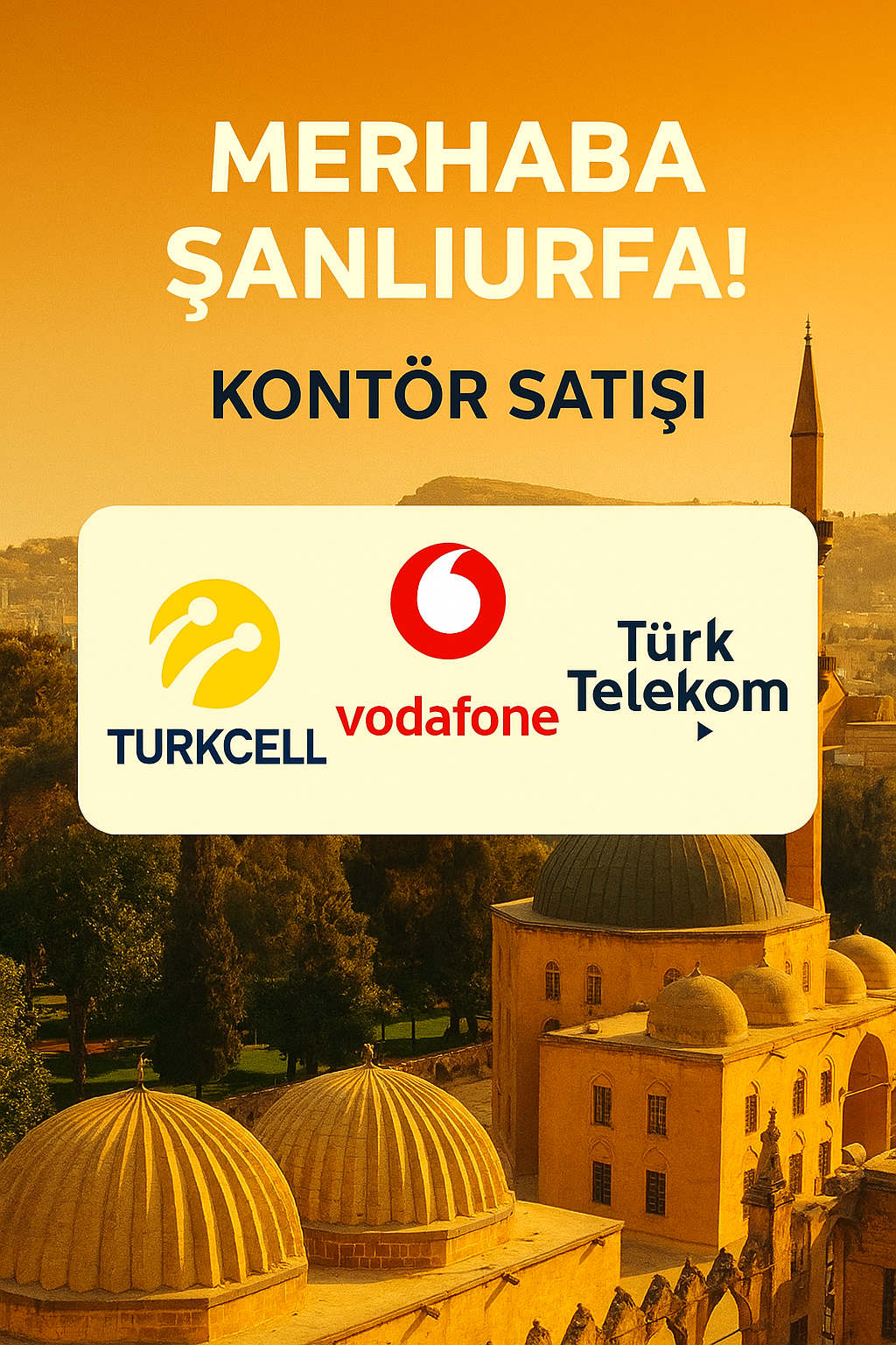 şanlıurfa kontör sistemi