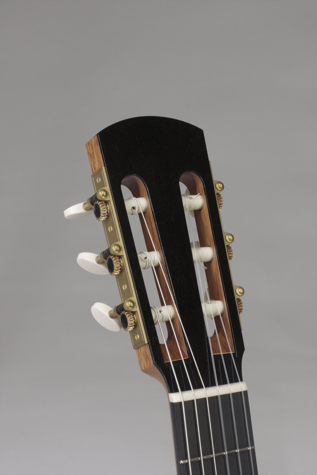 Classical guitar headstock  made by Leon Runde