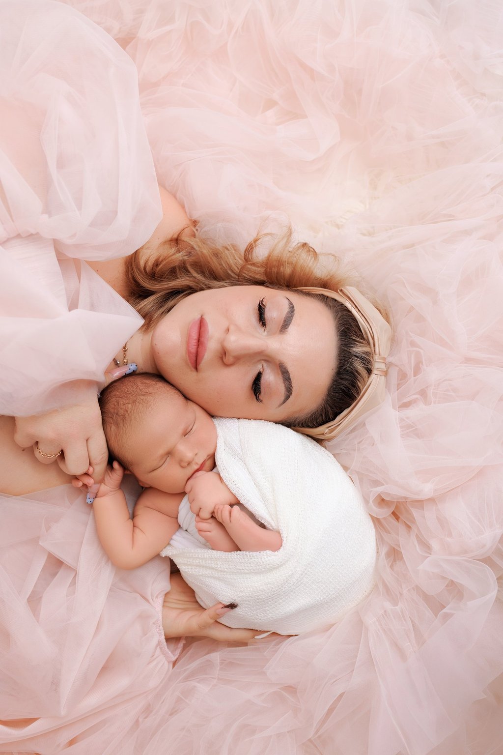 Photographie de maman & bébé