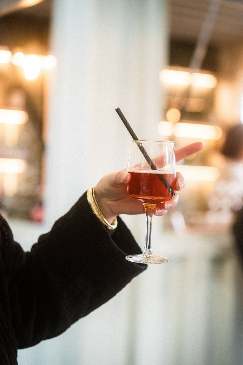 Verre de spritz à Paris
