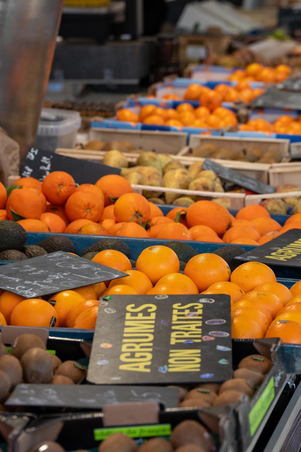 Fruits et légumes marché de Bron