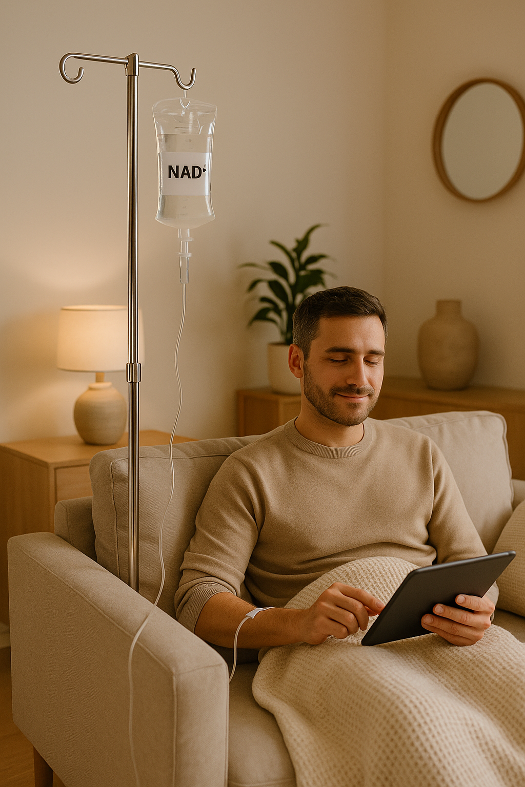 NAD + Impulsa la energia celular,mejora la concentración y al envejecimiento saludable