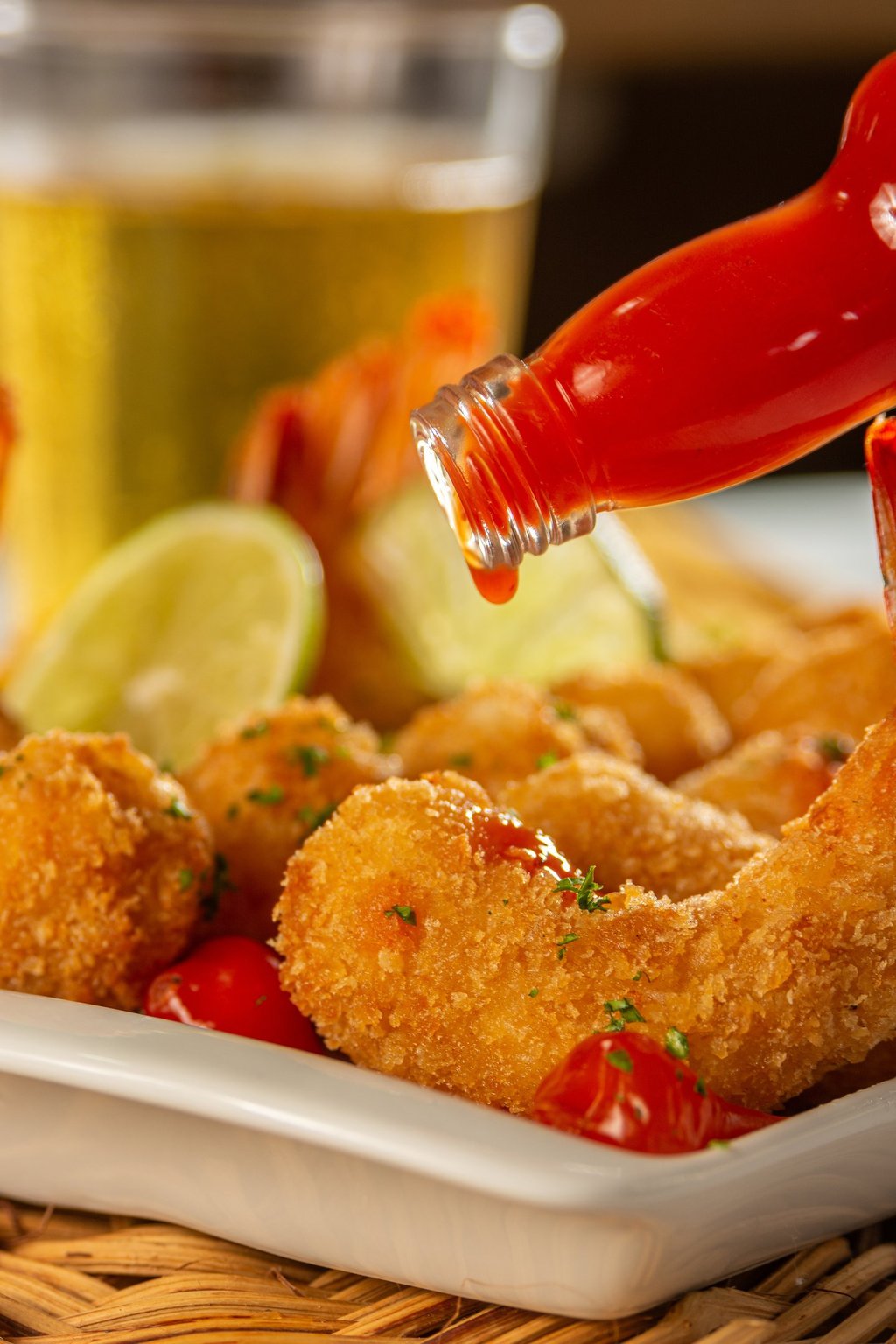 Camarão com catupiry empanado – produto congelado para restaurantes