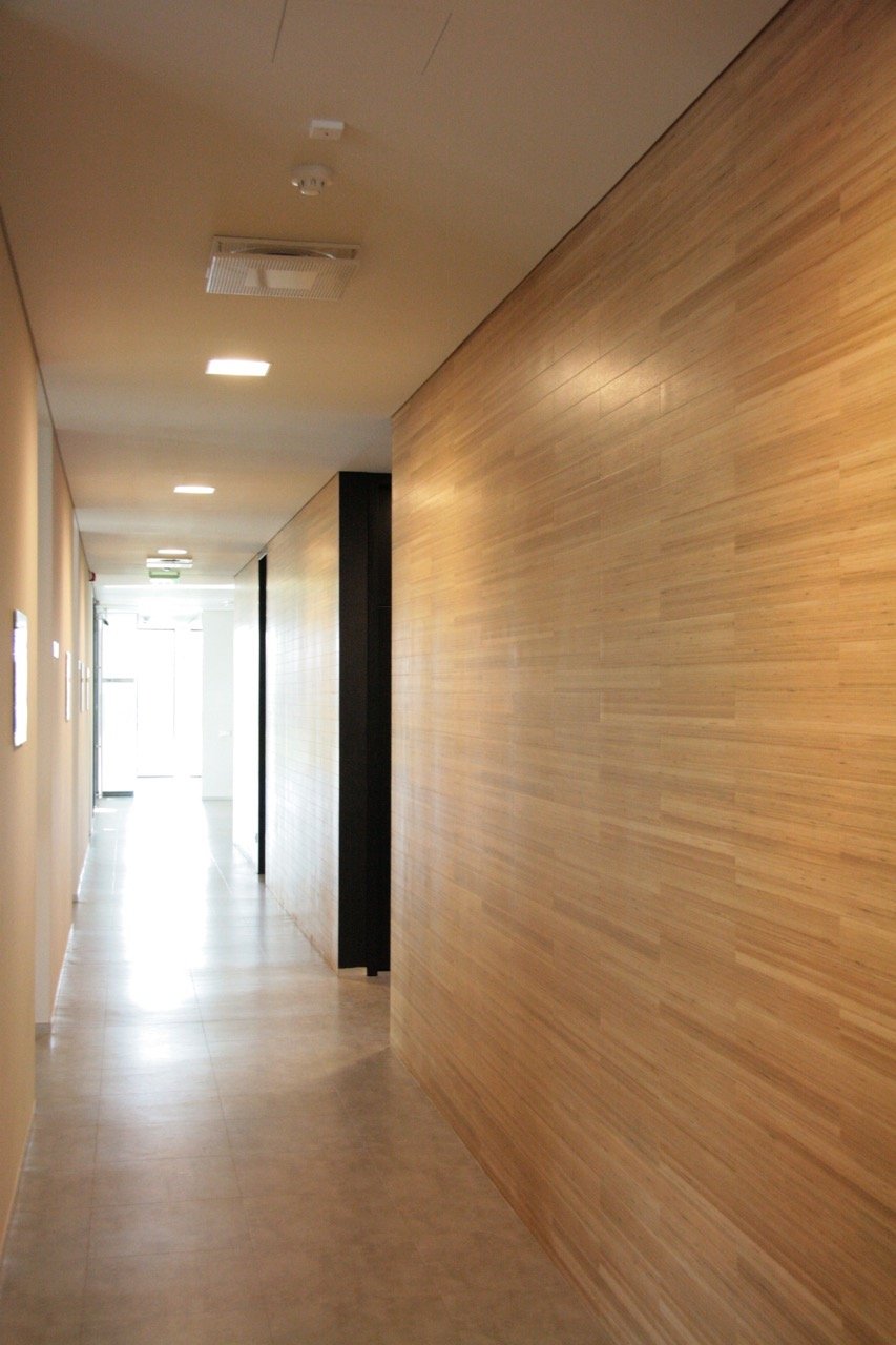 sienos ir grindys is LVT lenteliu