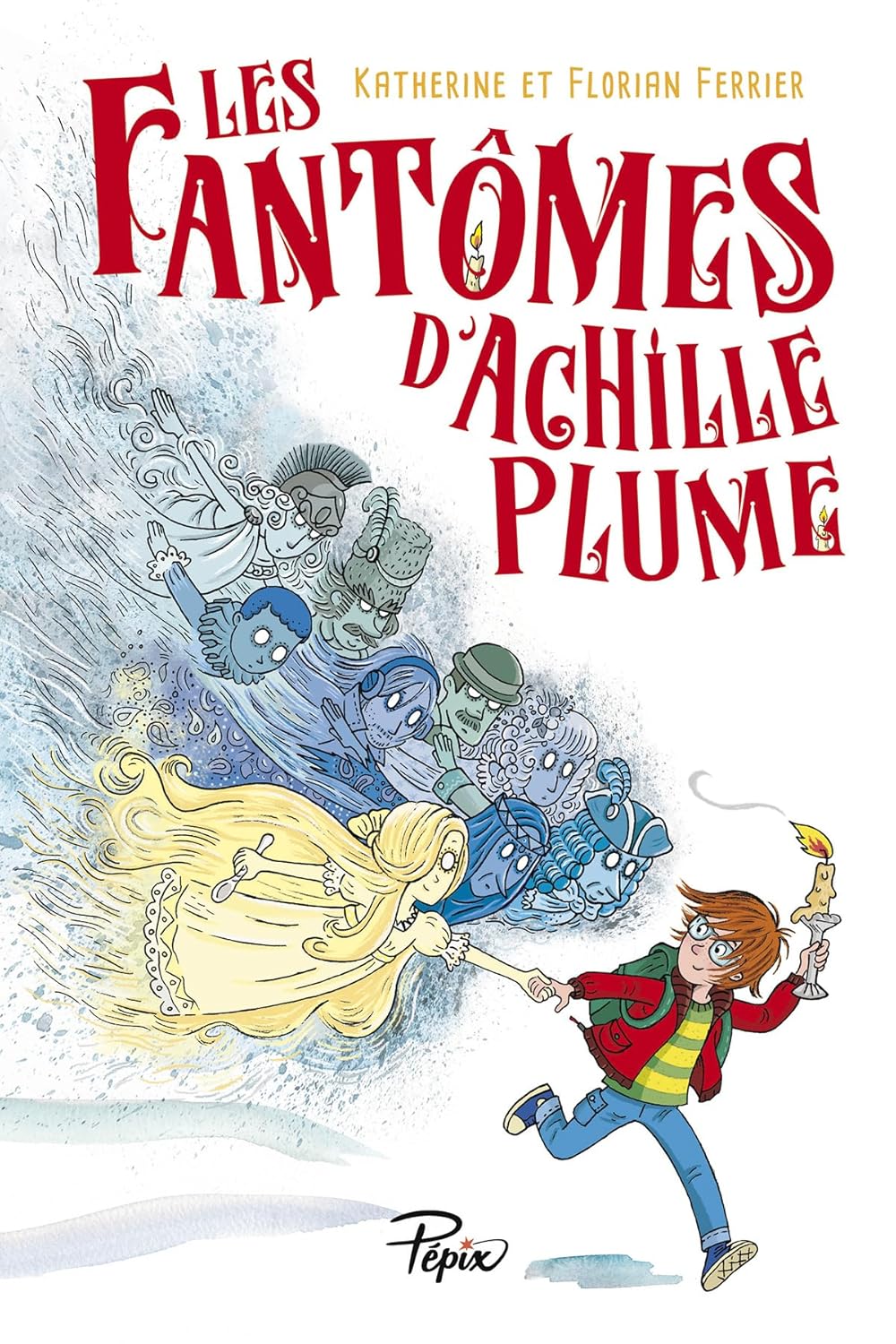Première de couverture du roman Les fantômes d'Achille Plume