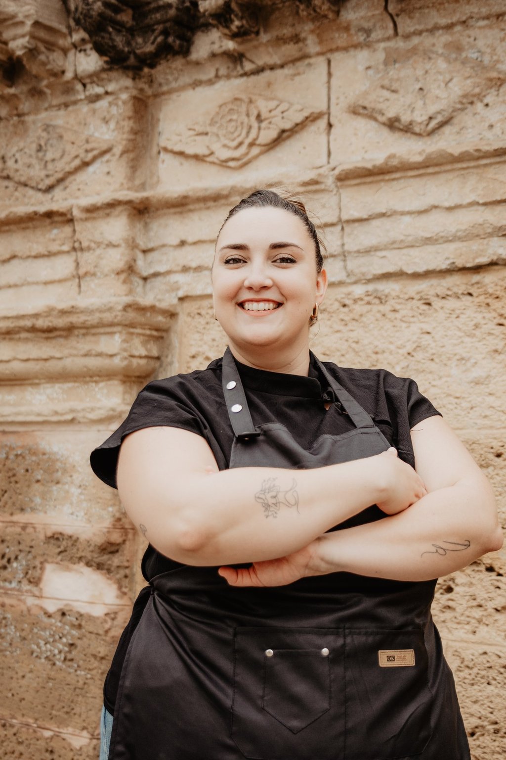 Private chef during a working day in the kitchen