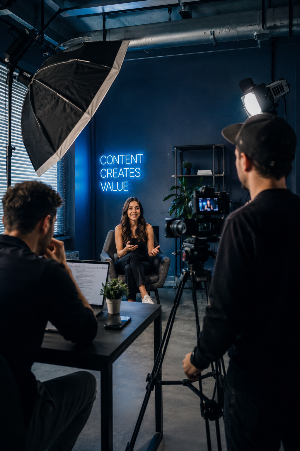 Like Studios produção de reels profissionais para empresas e marcas em Braga