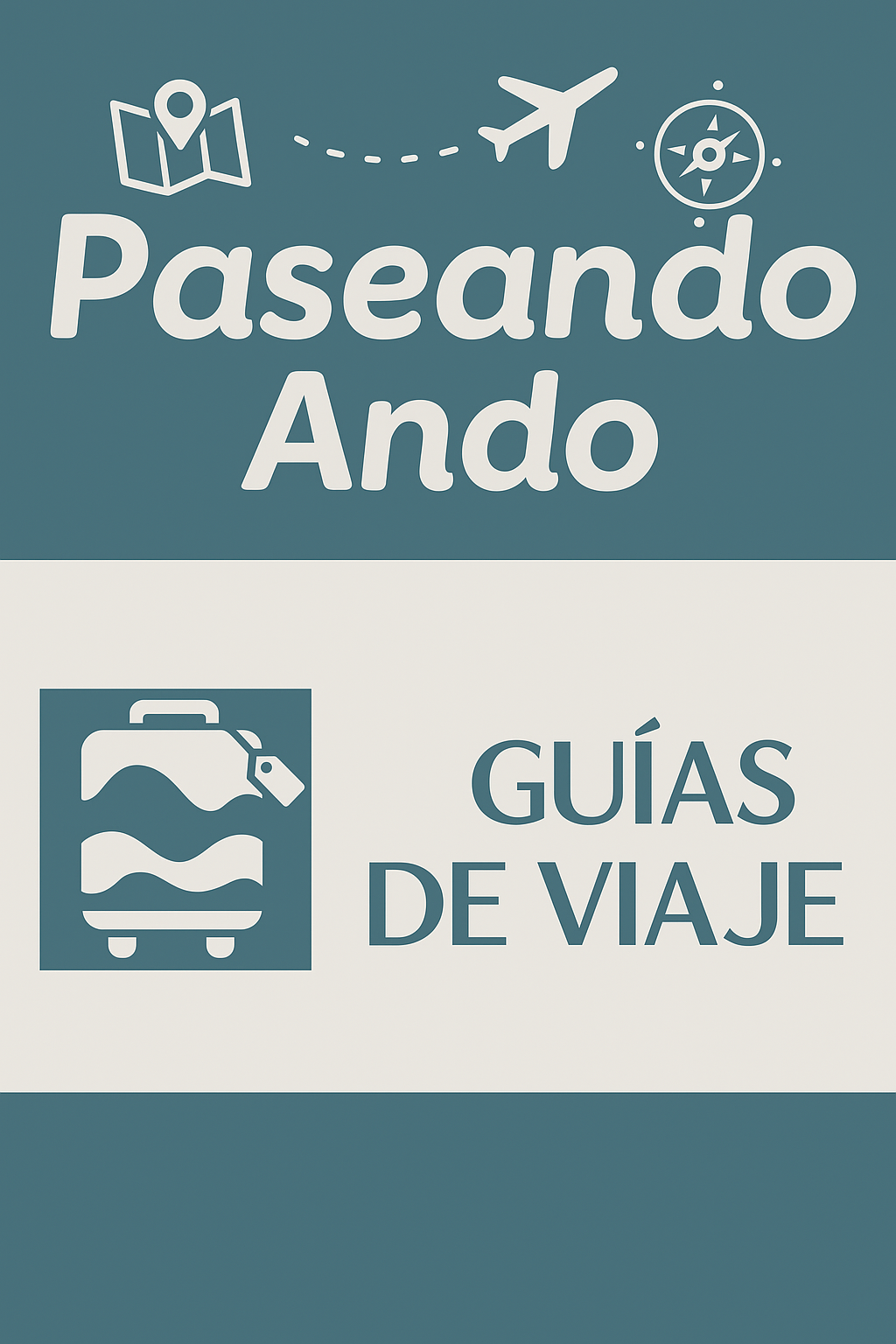 “Imagen promocional de guías de viaje con itinerarios listos para usar