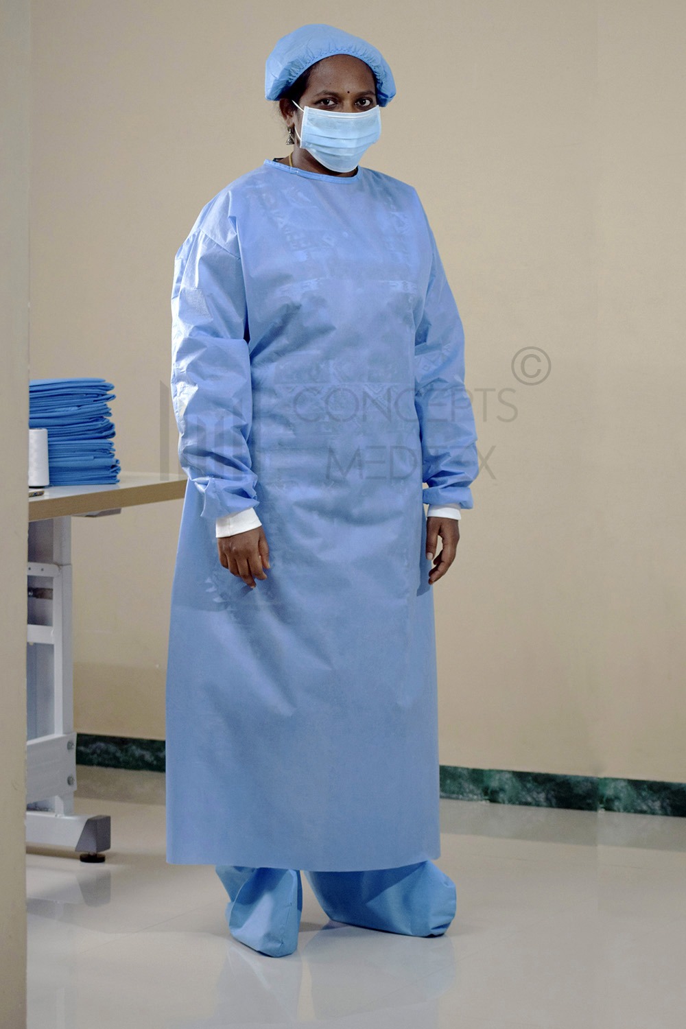PP SMS surgical gown