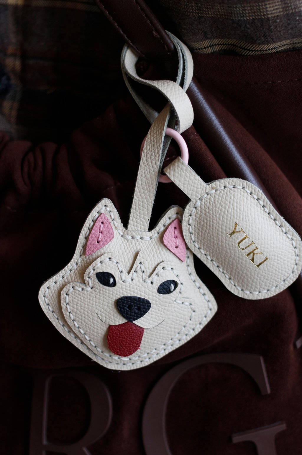 how to order custom pet bag charms