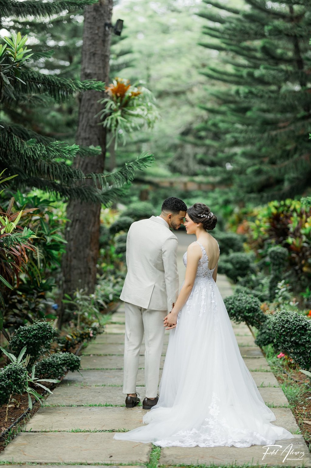 Pasarela del Instituto del Ambiente en Jarabacoa. Foto: Fidel Alvarez