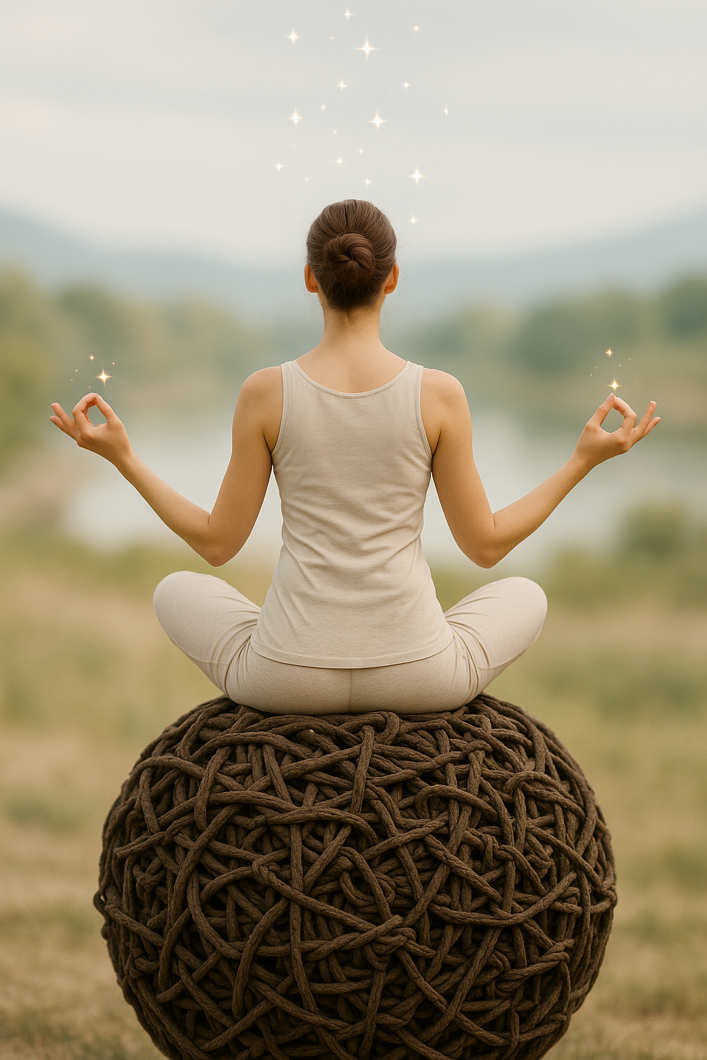 Femme sereine et détendue après séance gestion du stress - Focus Stress