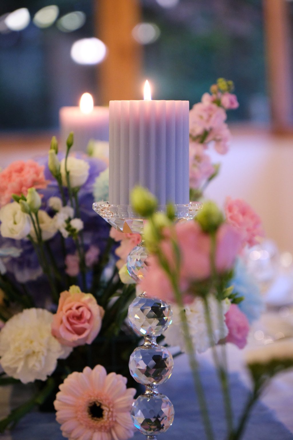 la bougie sublime une décoration de mariage