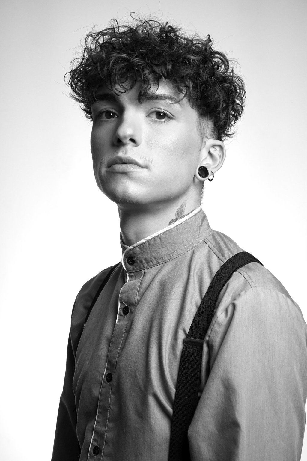 photographe portrait, studio, noir et blanc, magazine à Gisors dans l'Eure