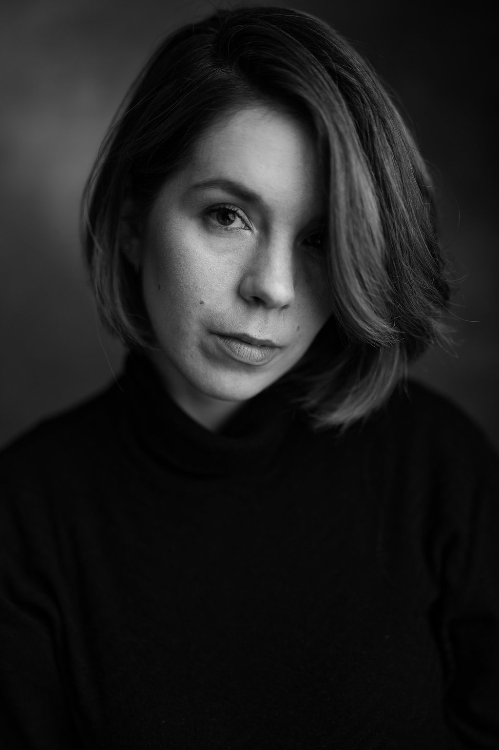 Zdjęcie studyjne wykonane w Opolu, portret kobiety