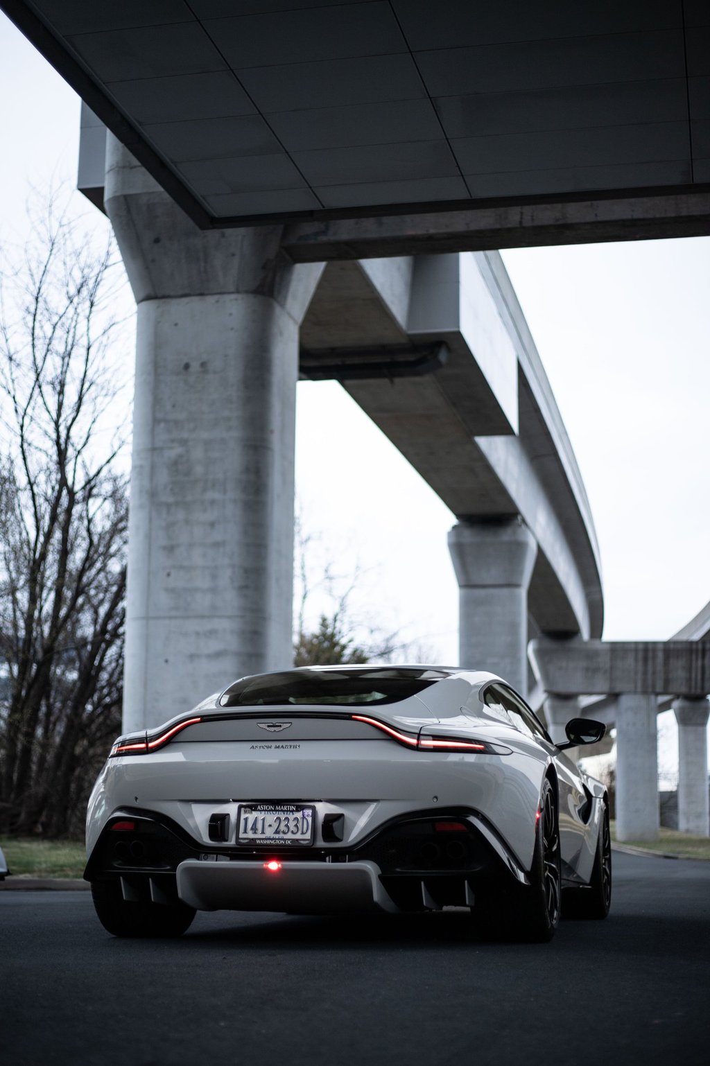 An Aston Martin Vantage.