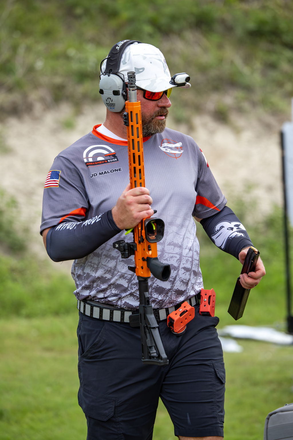 JD Malone at USPSA match