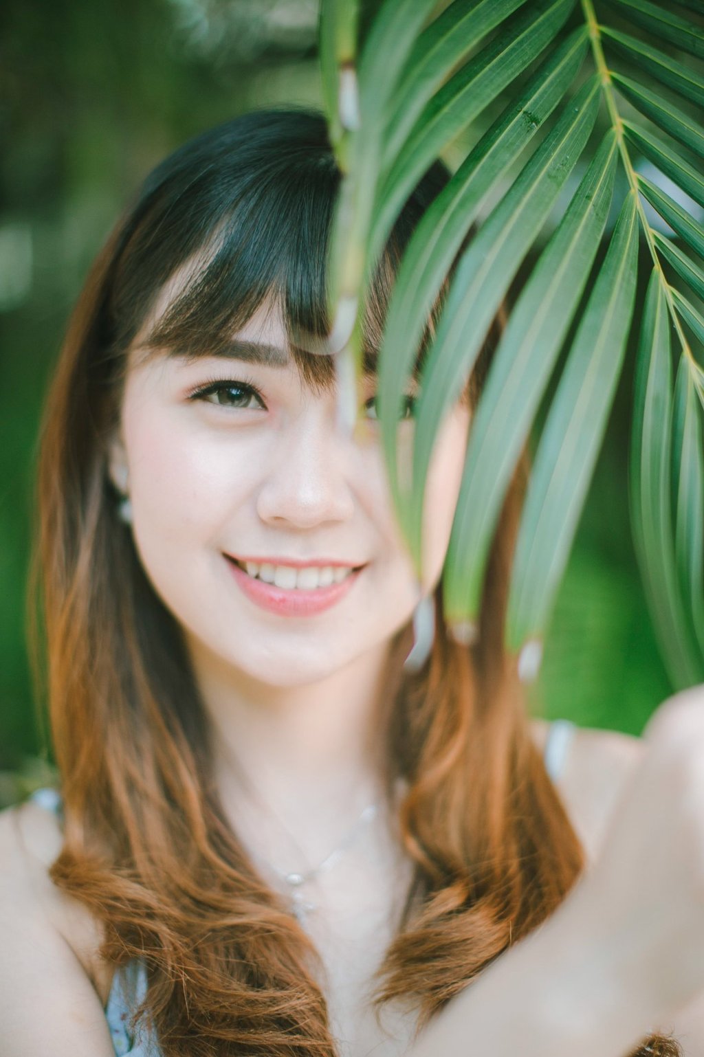 Female portrait during intimate couple session at Sofitel Bali Nusa Dua Beach Resort.