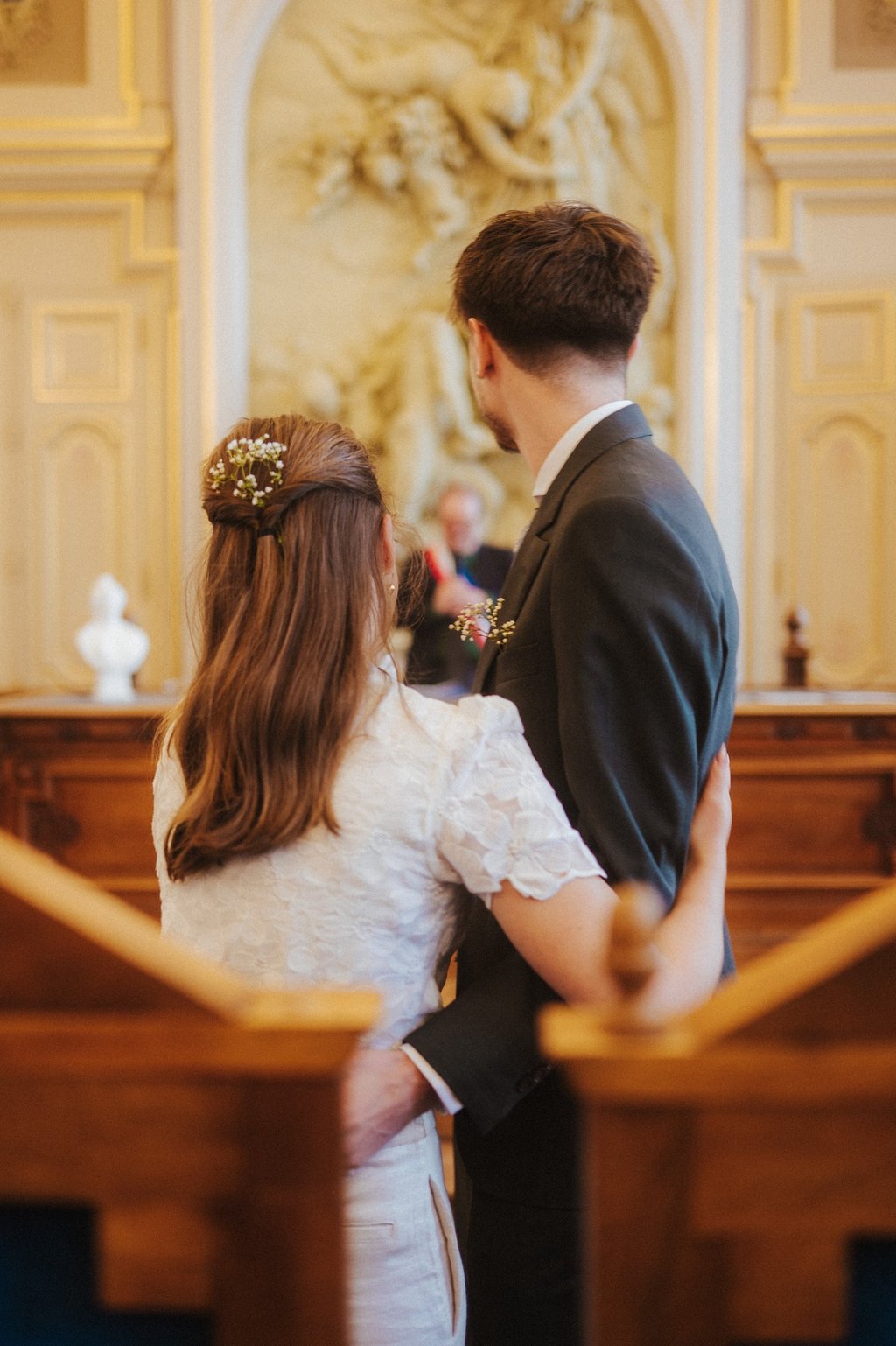 Photo de Mariage à la mairie du 10e arrondissement de Paris