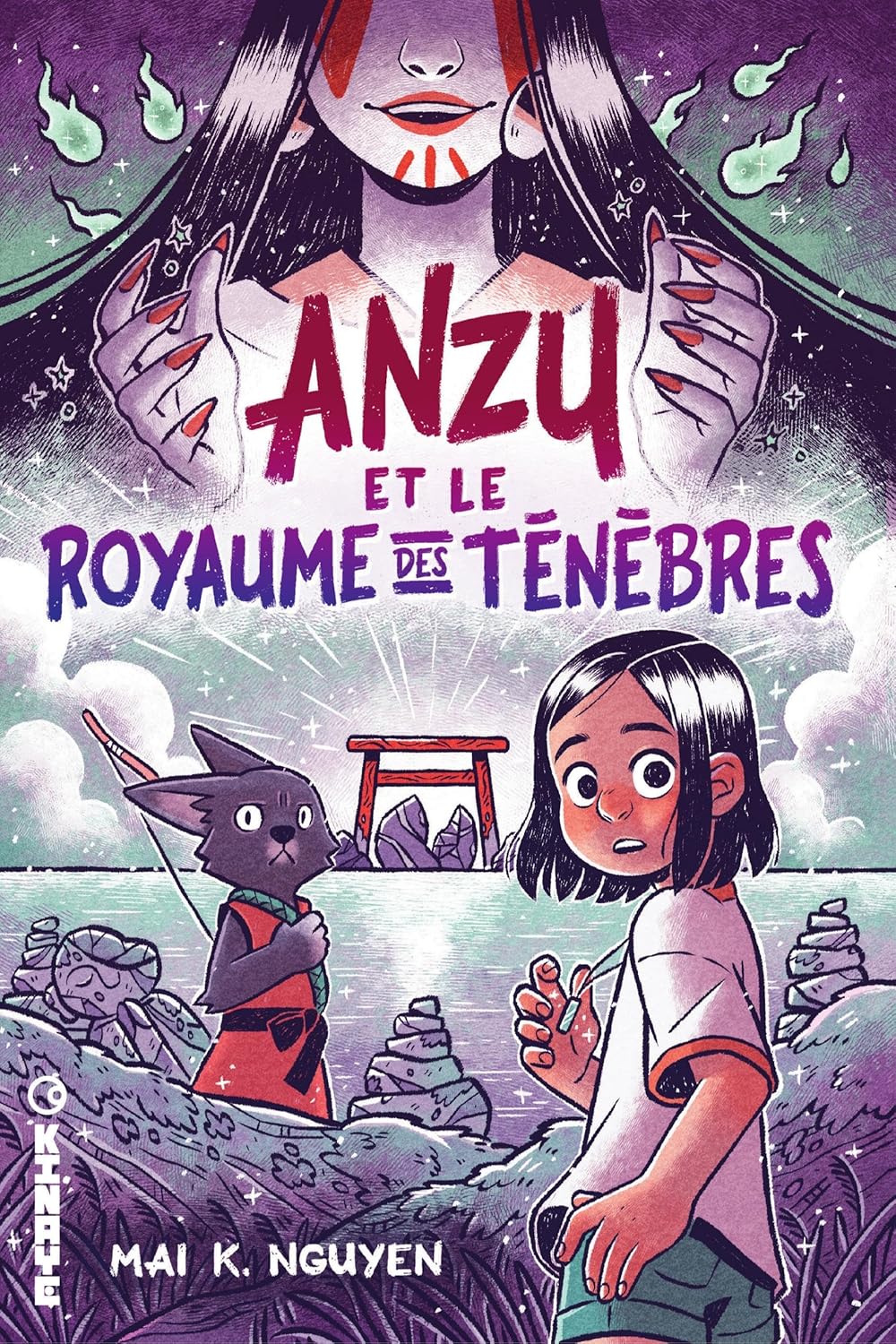 Première de couverture de la BD Anzu et le royaume des ténèbres