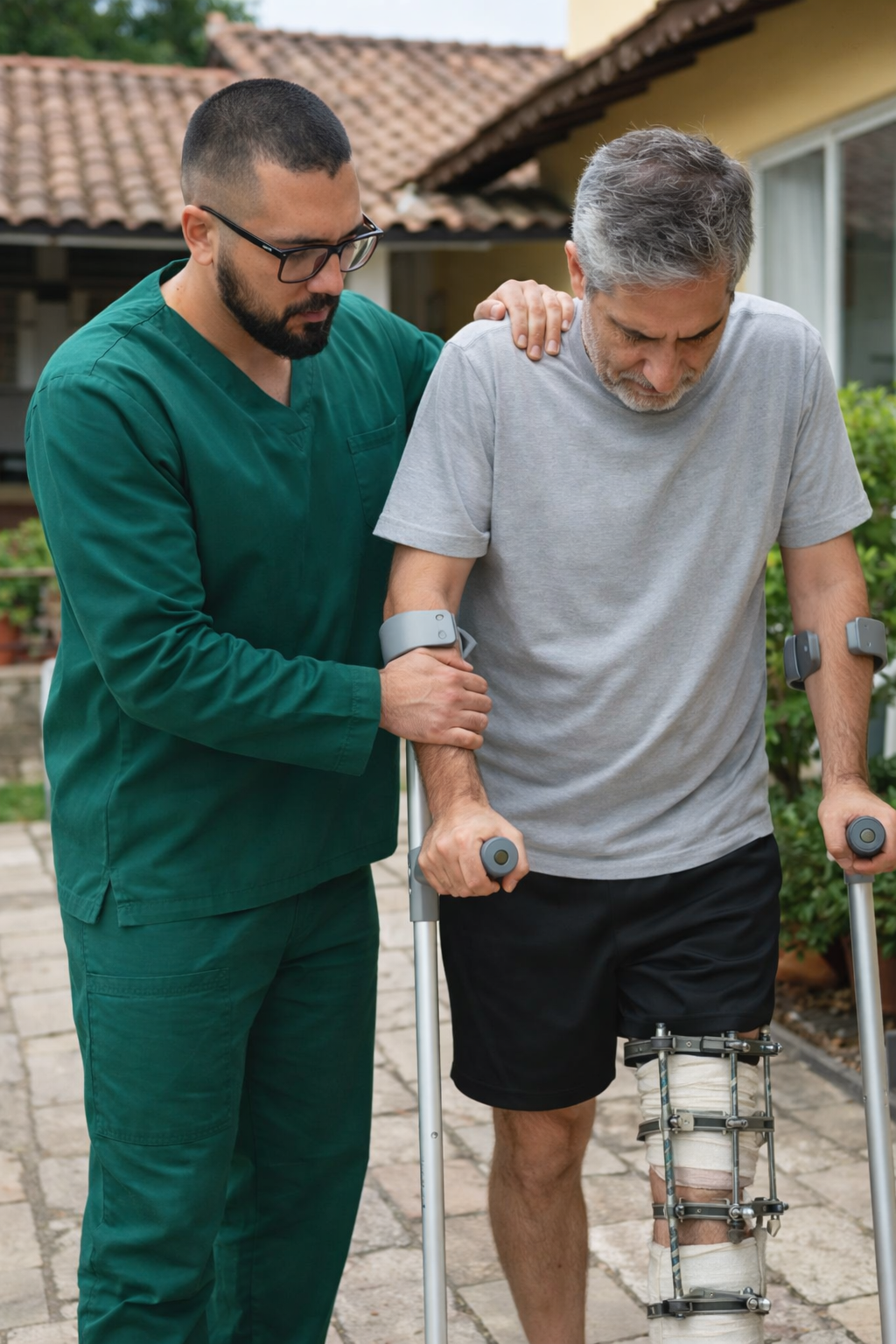 Fisioterapia pós prótese de joelho e quadril em porto alegre
