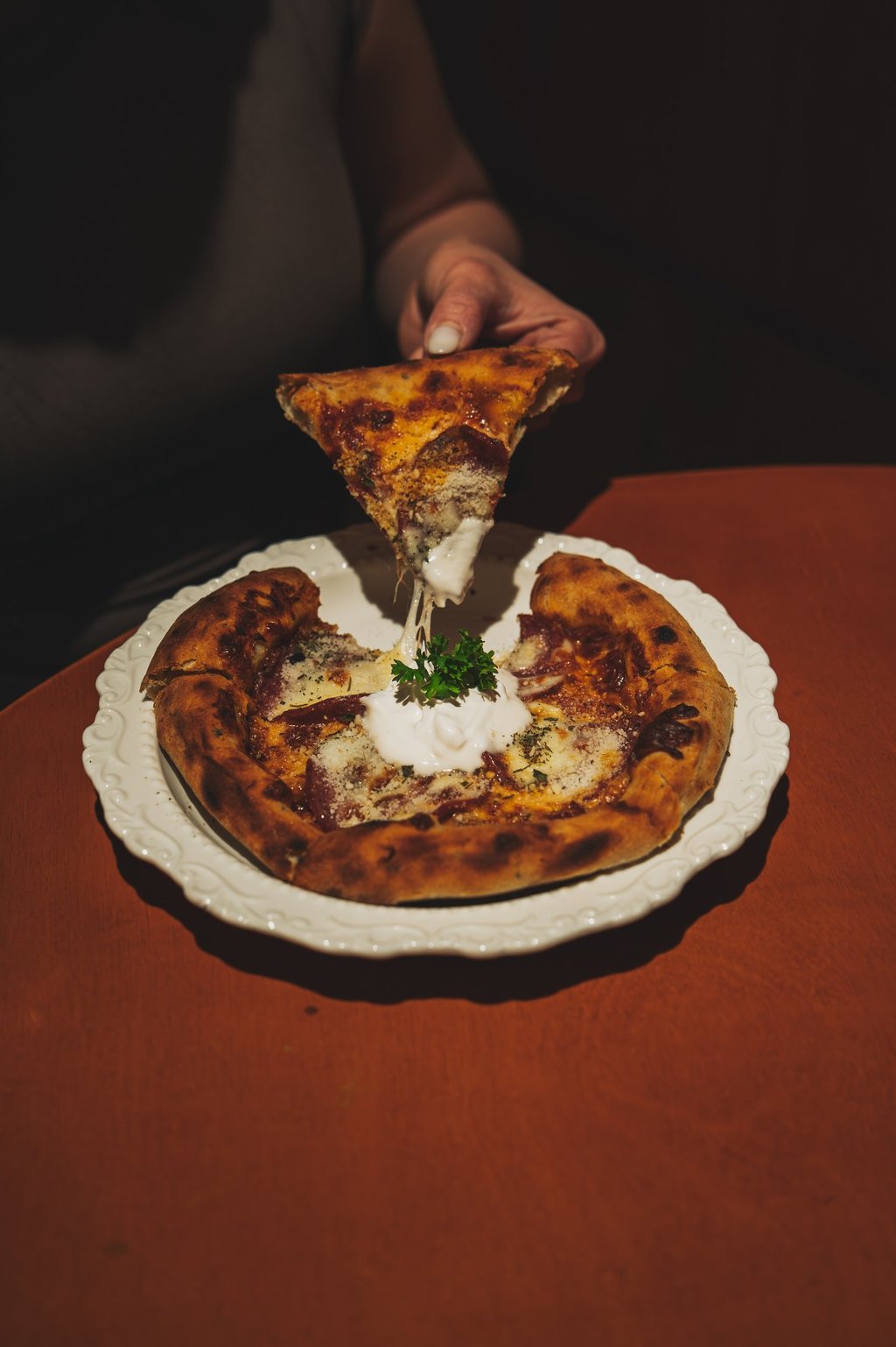 Salami Picante Pizza at Joyi Bakes Batam