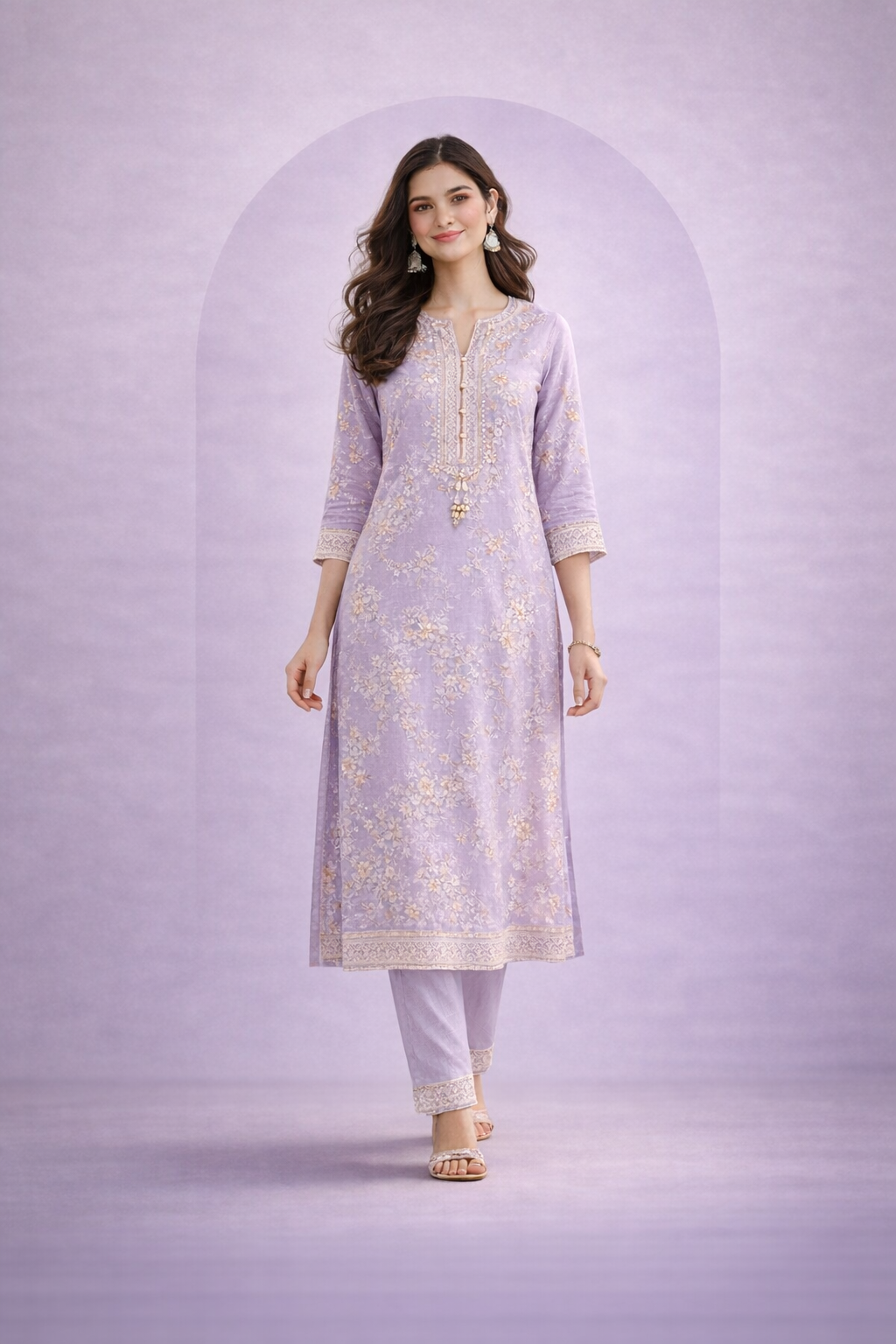 Women's kurta sets with dupatta elegant ethnic outfits – tryshopy