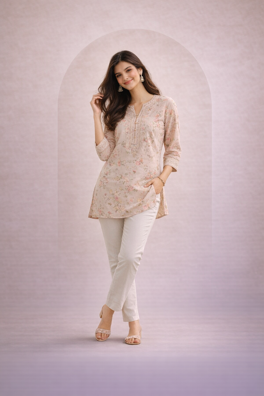 Women's stylish short kurtas for casual ethnic fashion – tryshopy