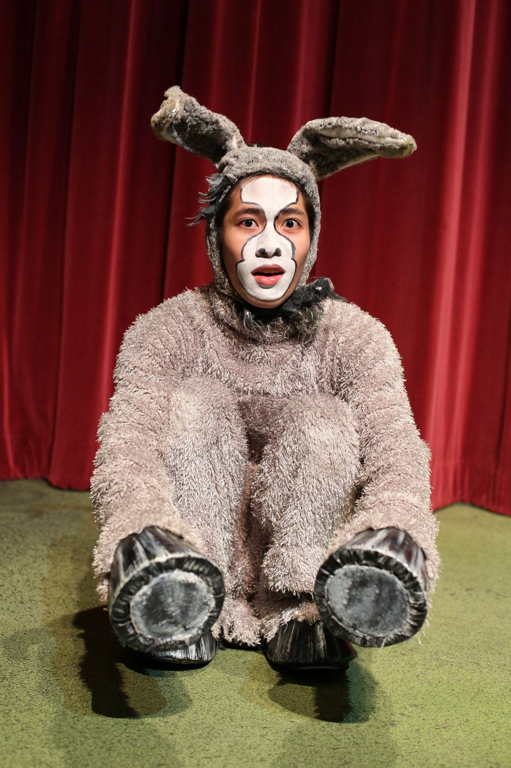 Iverson Rupido as Donkey in Shrek The Musical