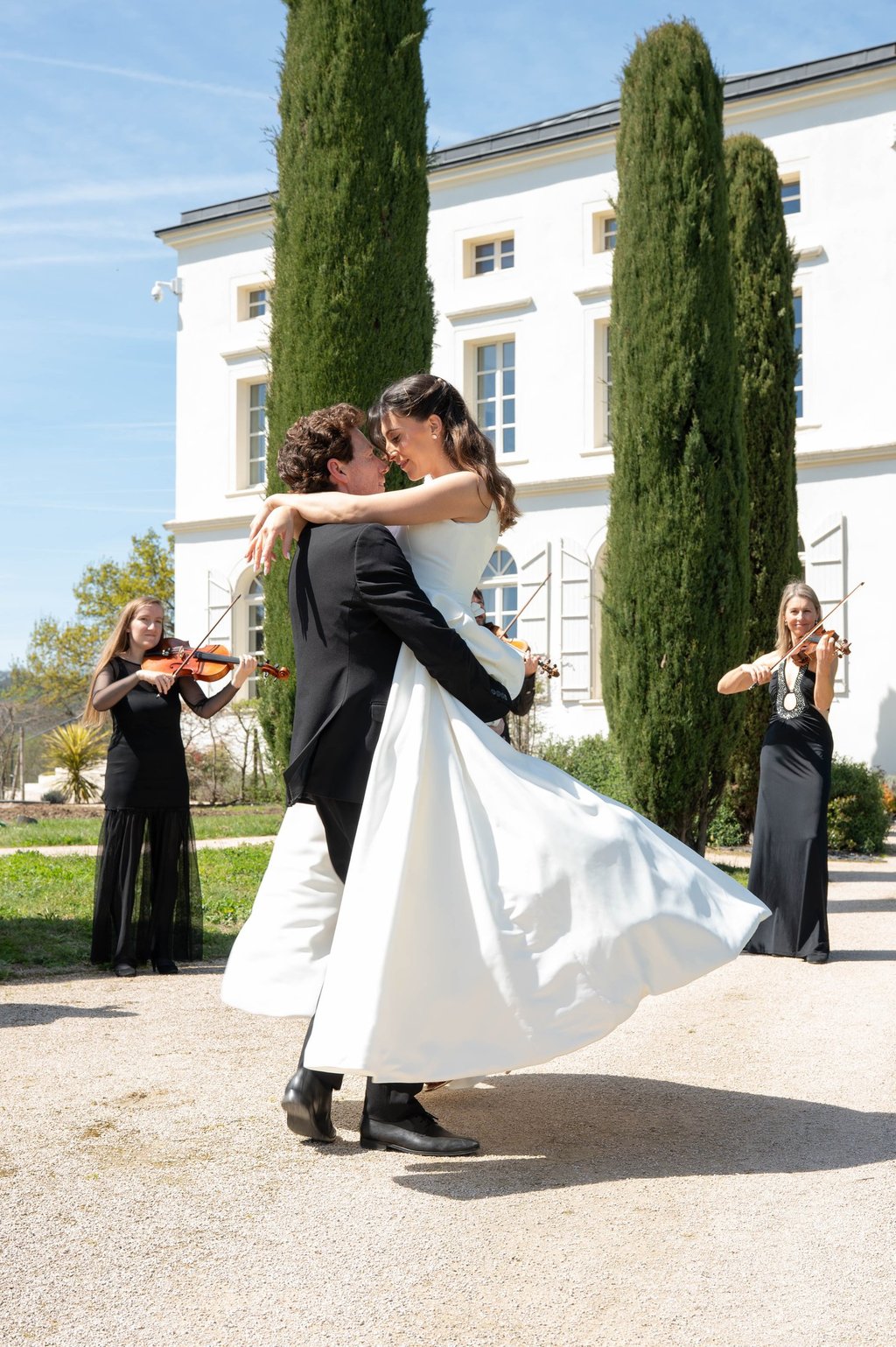 shooting mariage Château de Longpré Ariège