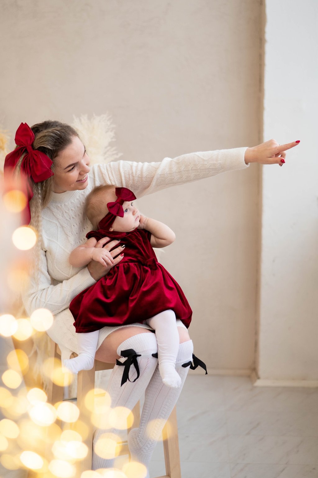 Kalėdinė fotosesija studijoje