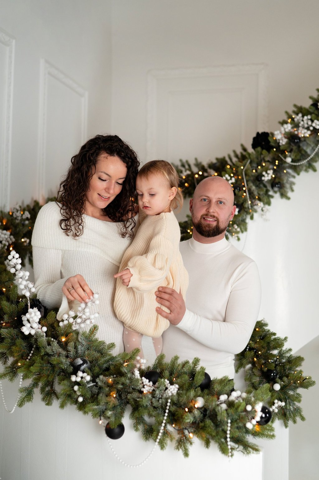 Kalėdinė fotosesija studijoje