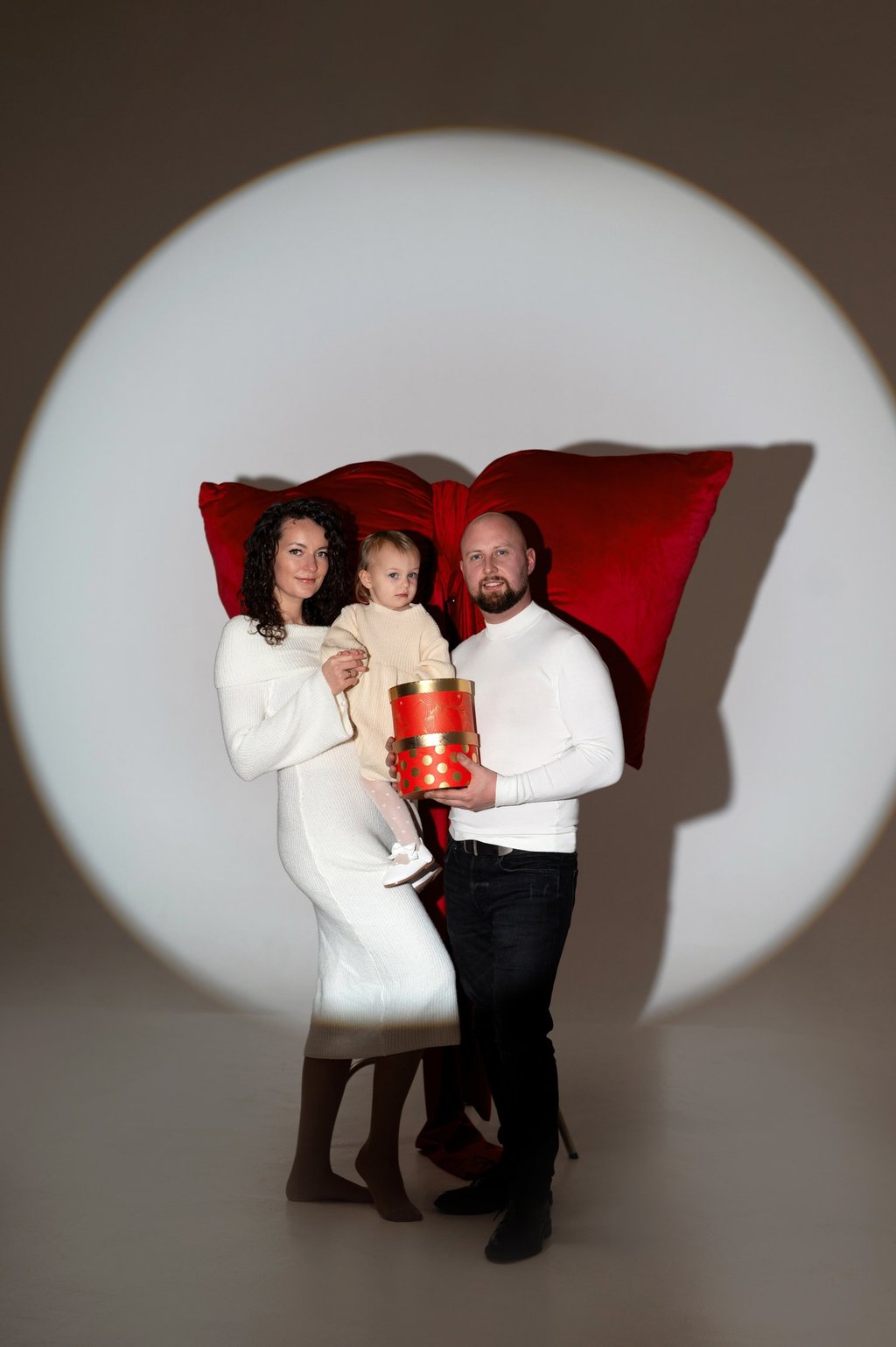 Kalėdinė fotosesija studijoje