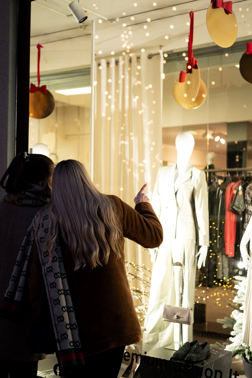 Kalėdinė fotosesija mieste