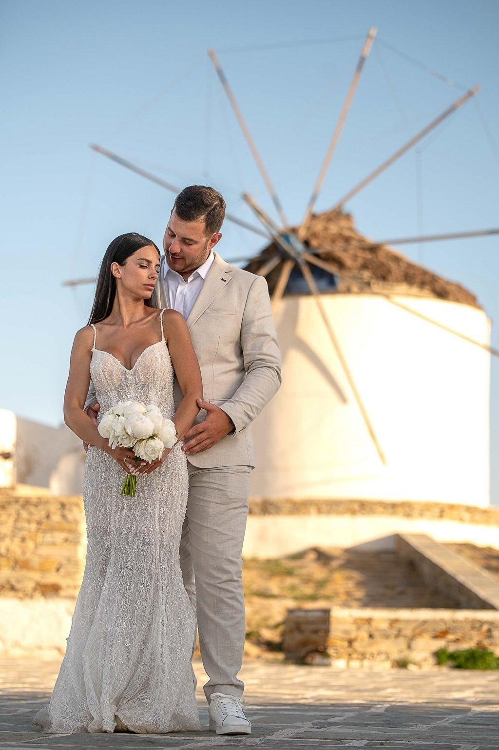 Elegant Wedding in Ios Greece