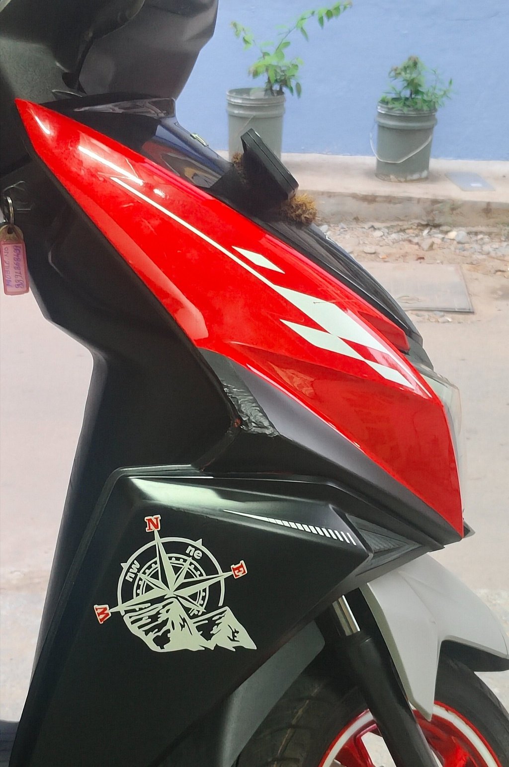 bike sticker by mn rubber stamp