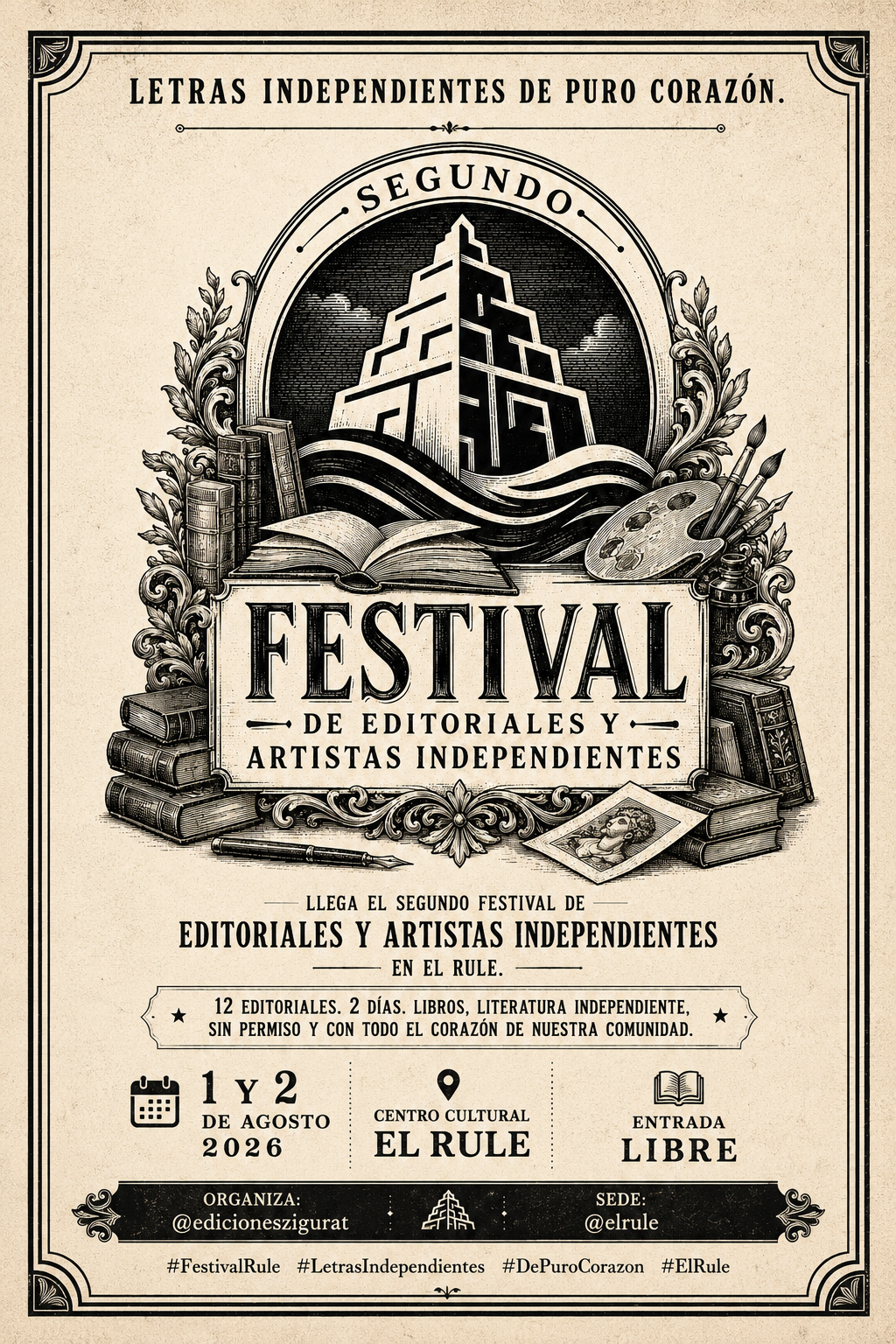 Segundo Festival de Editoriales y Artistas Independientes en El Rule