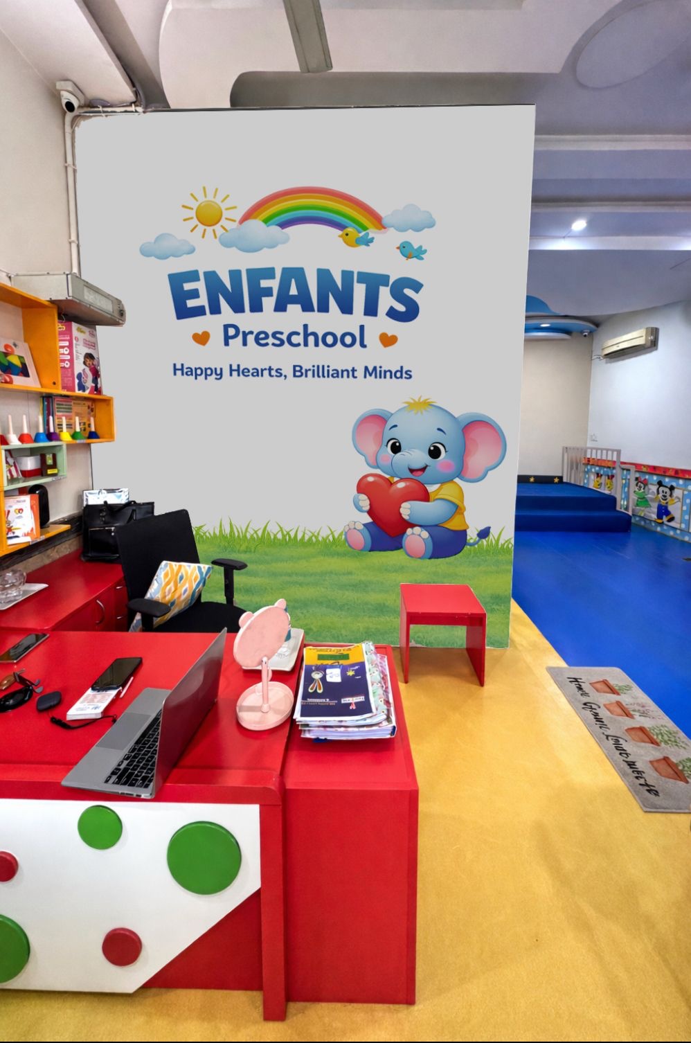 Interior of Enfant preschool in Happy heart ,brilliant mind 