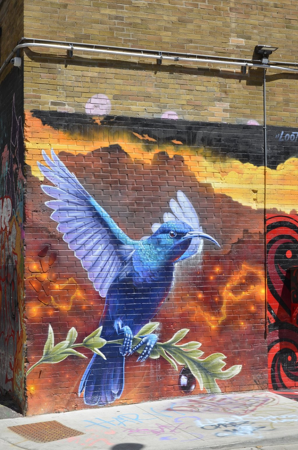 Graffiti Alley in Toronto