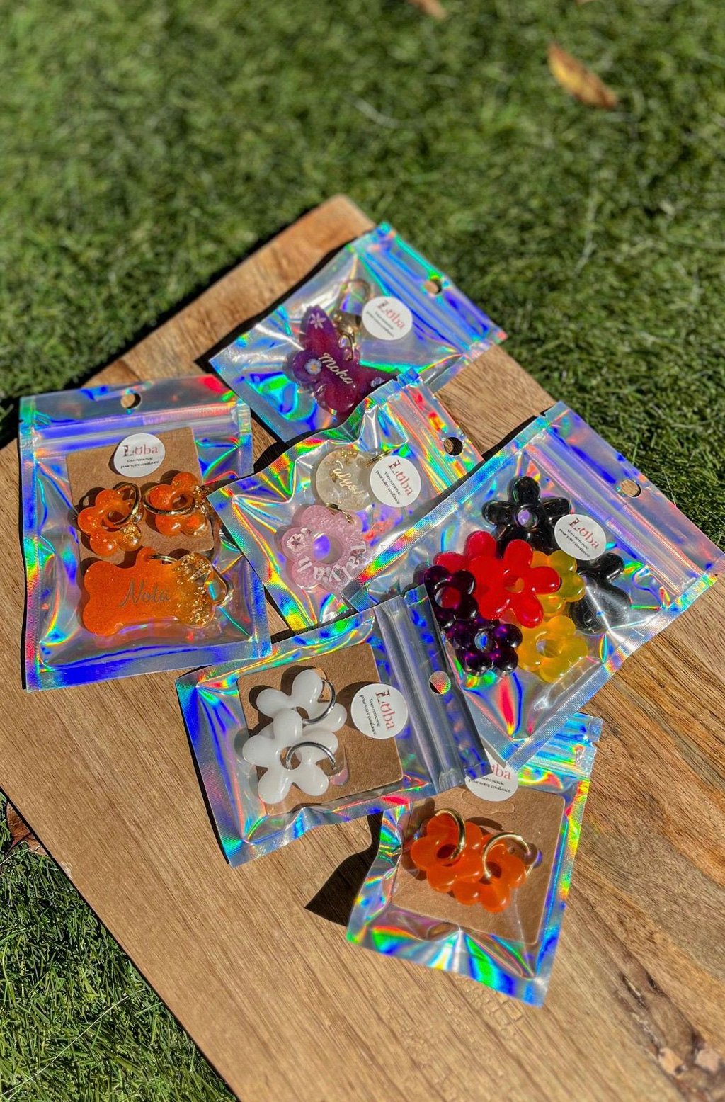 des bijoux emballés avec soin