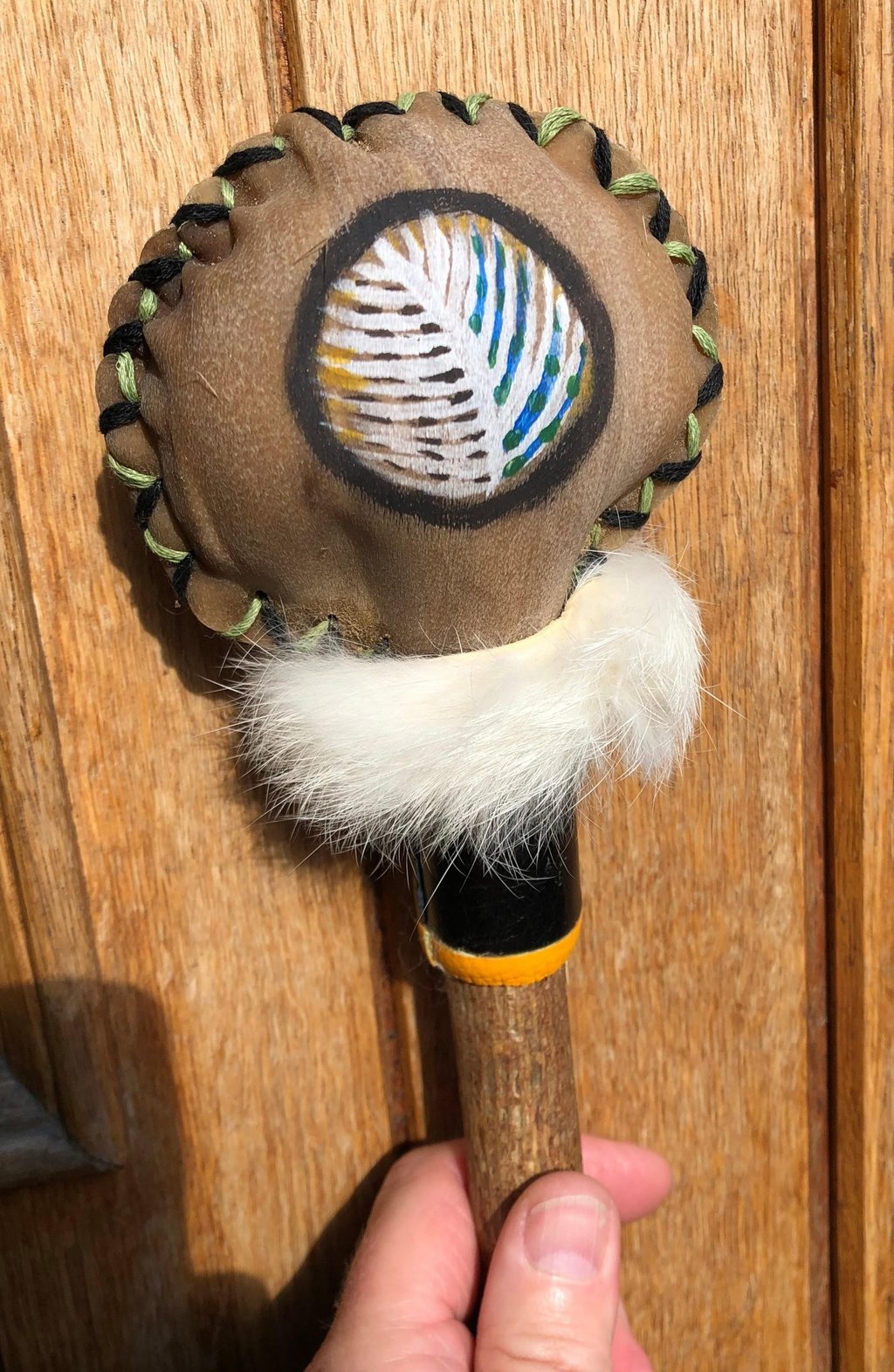 Handcrafted rattle - sacred tools