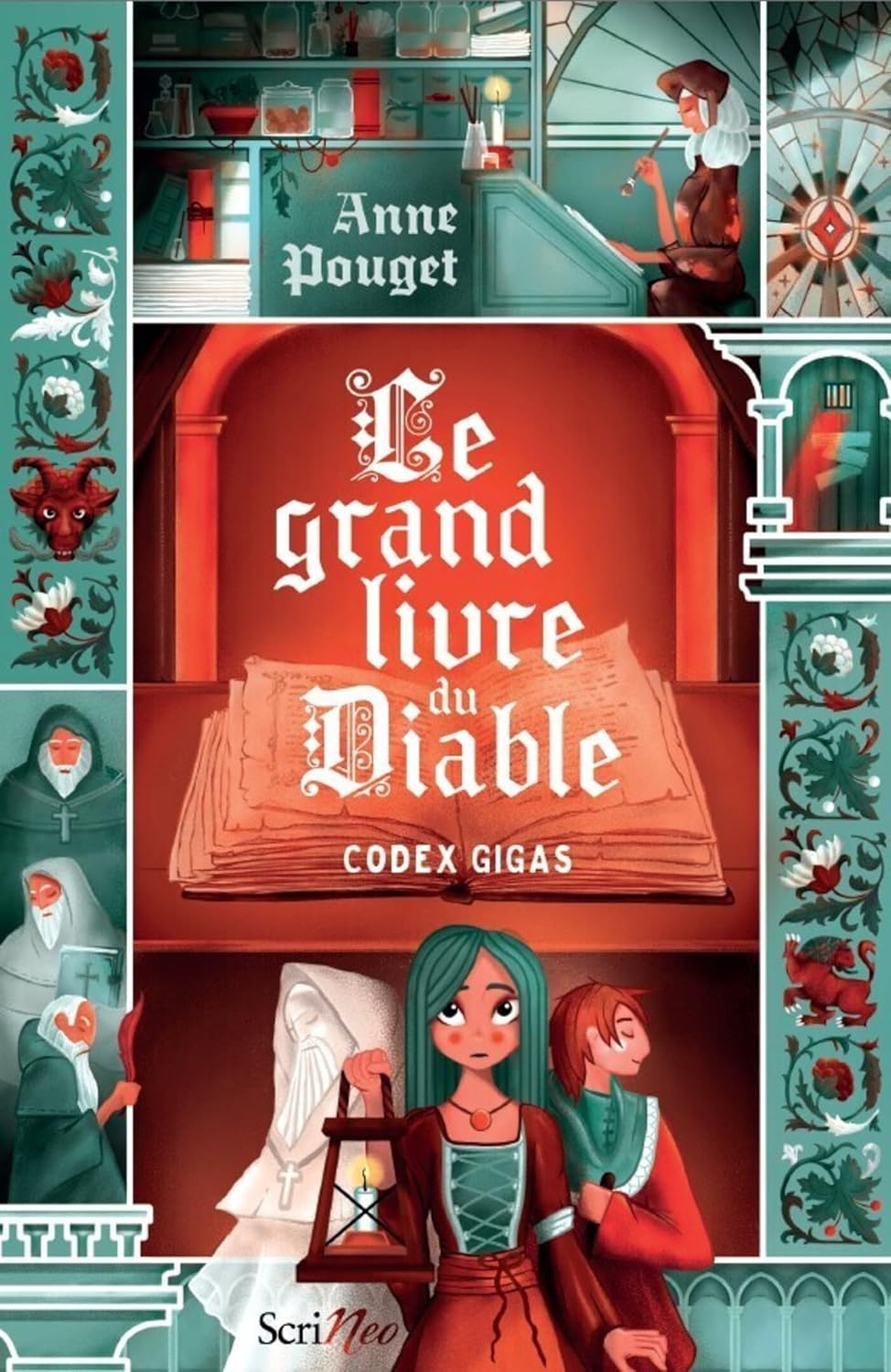Première de couverture du roman Le grand livre du Diable d'Anne Pouget