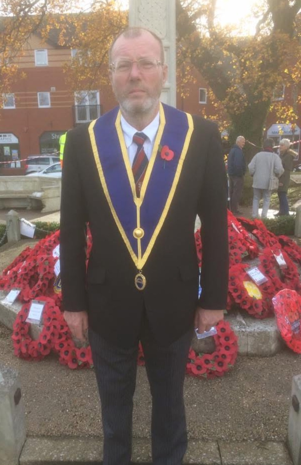 W Bro G.E. Anstead PPAGSwdB and secretary of Redwood Lodge 3411