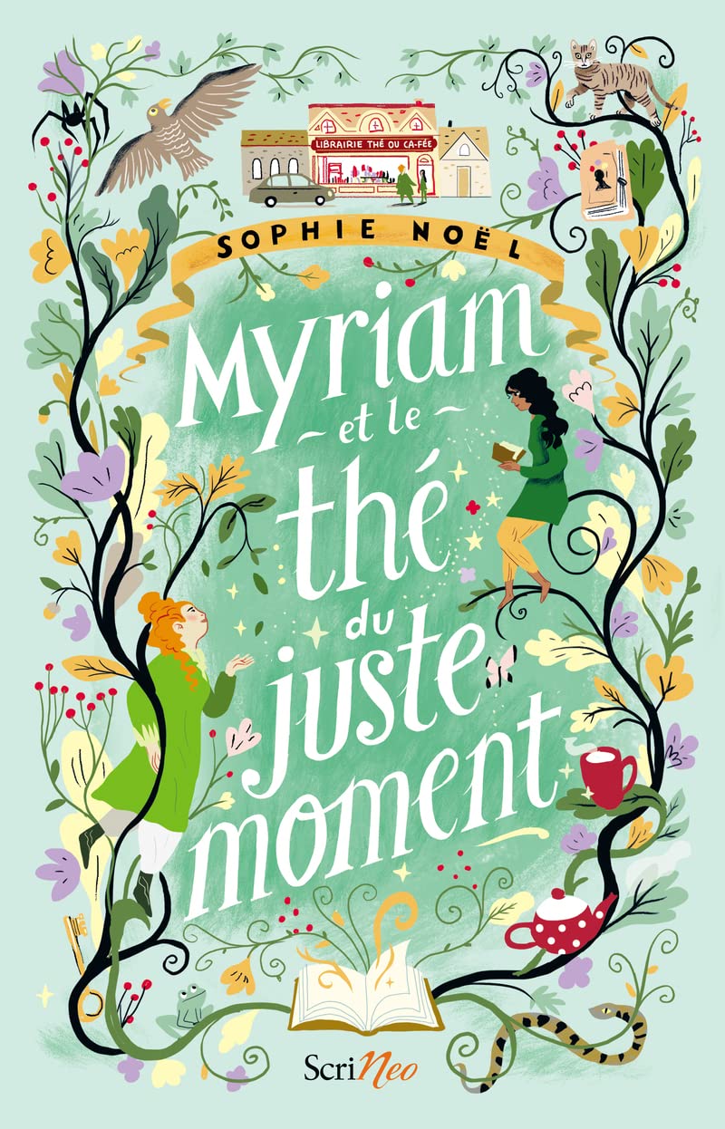 Première de couverture du roman Myriam et le thé du juste moment